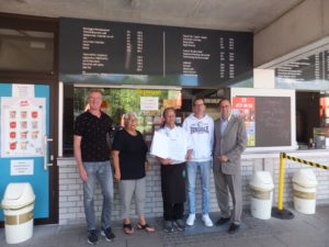 Jubiläum Kioskpächter im Höhenfreibad
